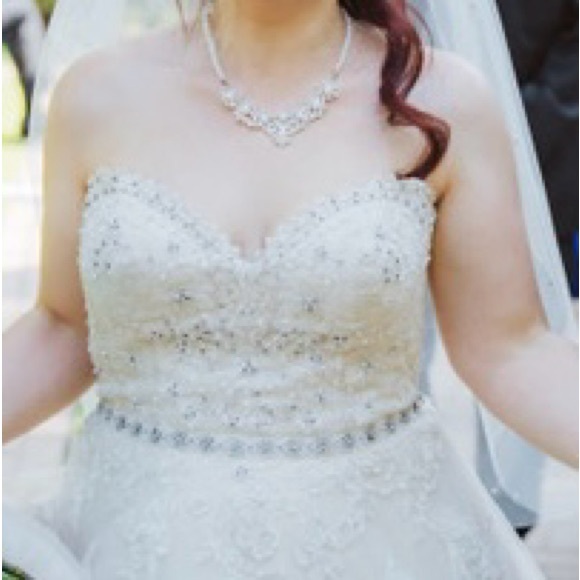 Maggie Sottero Reba 7MS335 in a size 14 - Picture 7 of 7